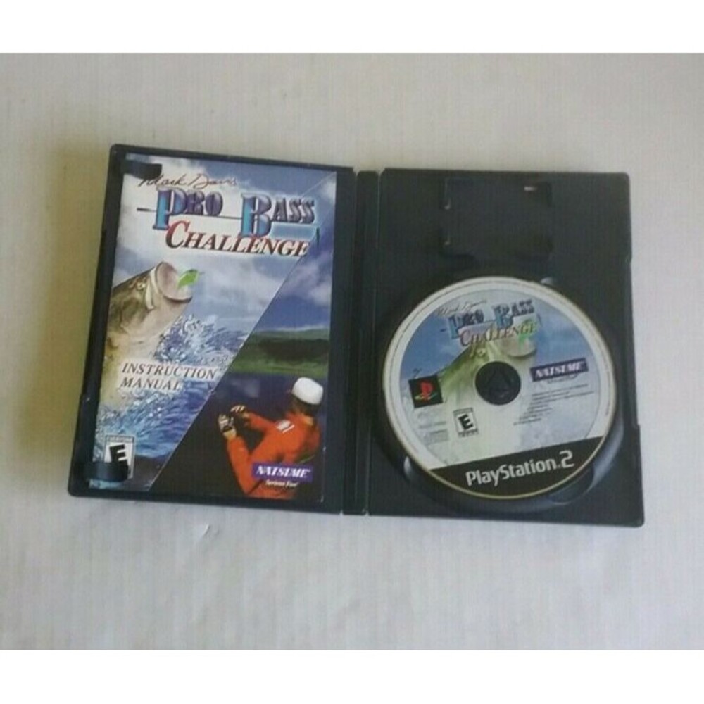 Mark Davis's Pro Bass Challenge Complete w/ Manual (PS2) Sony PlayStation 2